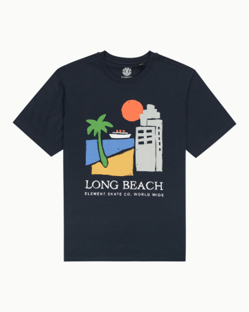 Футболка LONG BEACH (Мужской; L (50); eclipse navy)